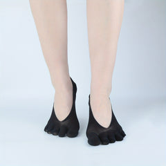 Women's Non Slip Five Finger Socks - Summer Comfort