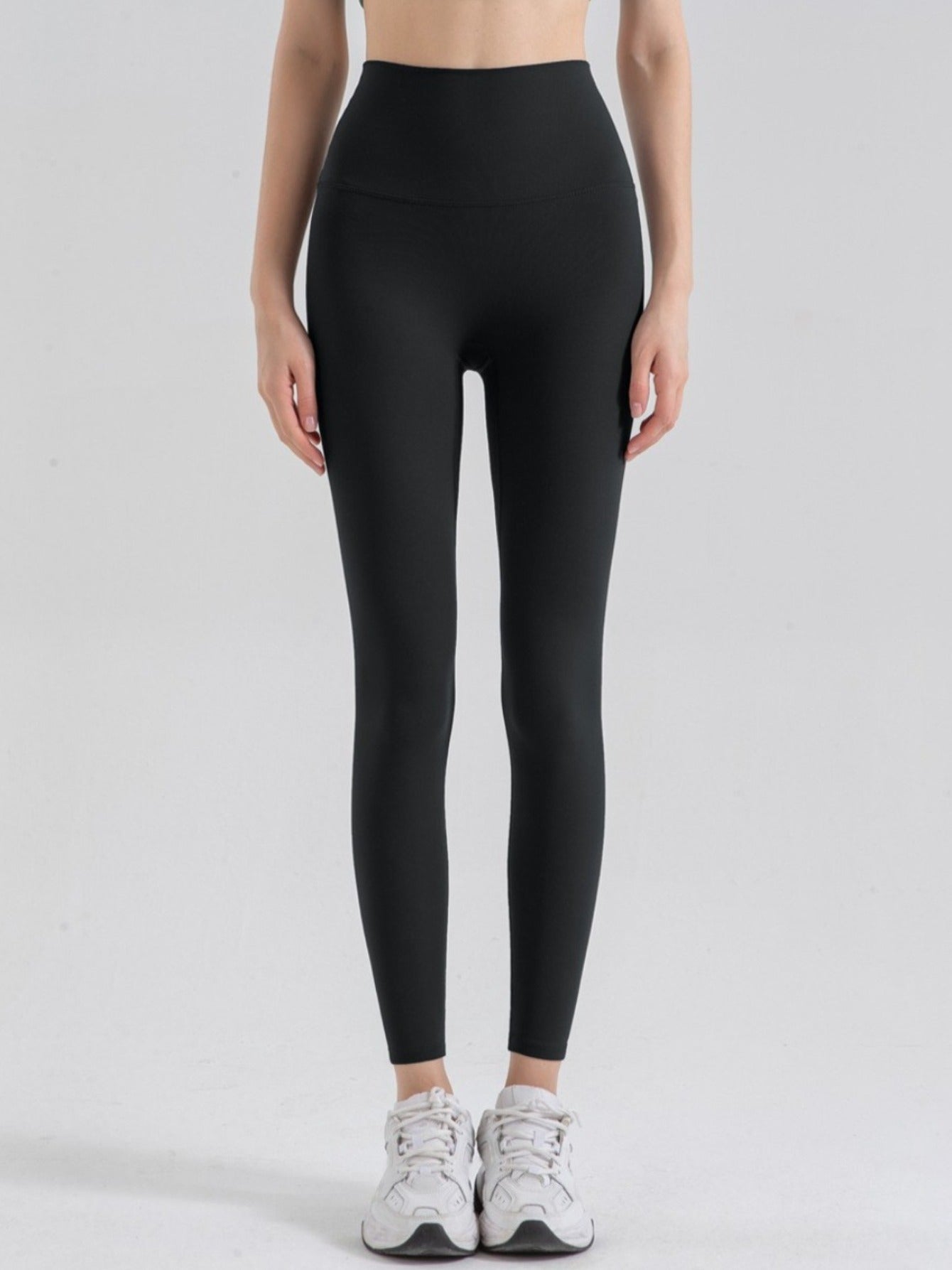 High Waist Yoga Leggings Breathable Moisture Wicking