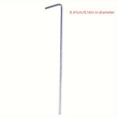 5pcs Heavy Duty Stainless Steel Tent Stakes Ground Nail