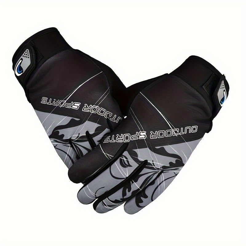 Full Finger Breathable Non-slip Cycling Gloves for Mountain Bike
