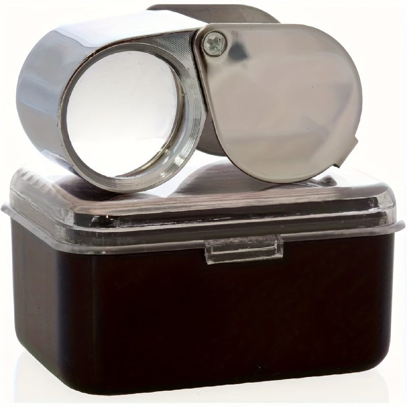 10x Magnifying Glass Portable Jewelry Loupe Small Size for Jewelry Appreciation