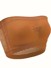 Soft Seamless Strapless Bandeau Bra Women's Lingerie