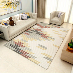 Modern Crystal Velvet Large Area Rug Soft and Comfortable