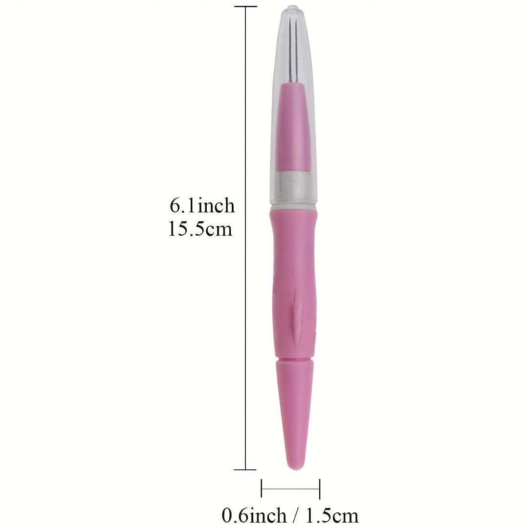 1pc Felting Needle Tool With 3 Needles Pen Style Needle Felting Tool