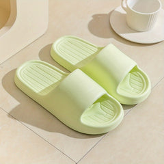 Women's Soft Sole Indoor Pillow Slides - Non Slip Shower Shoes