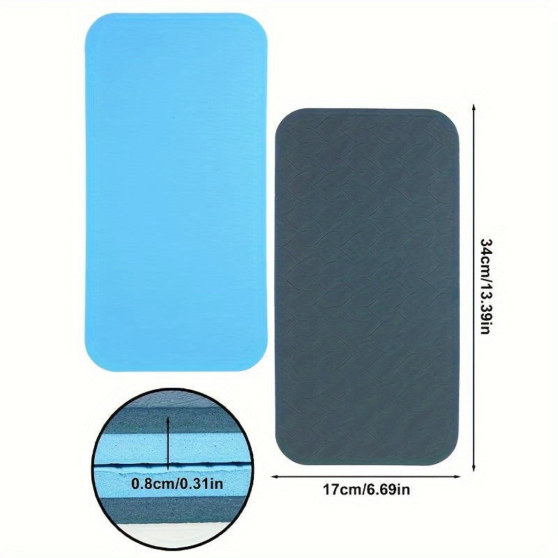 4pcs Ab Wheel Exercise Pads Yoga Kneeling Pads Fitness Knee Elbow Protection Pad