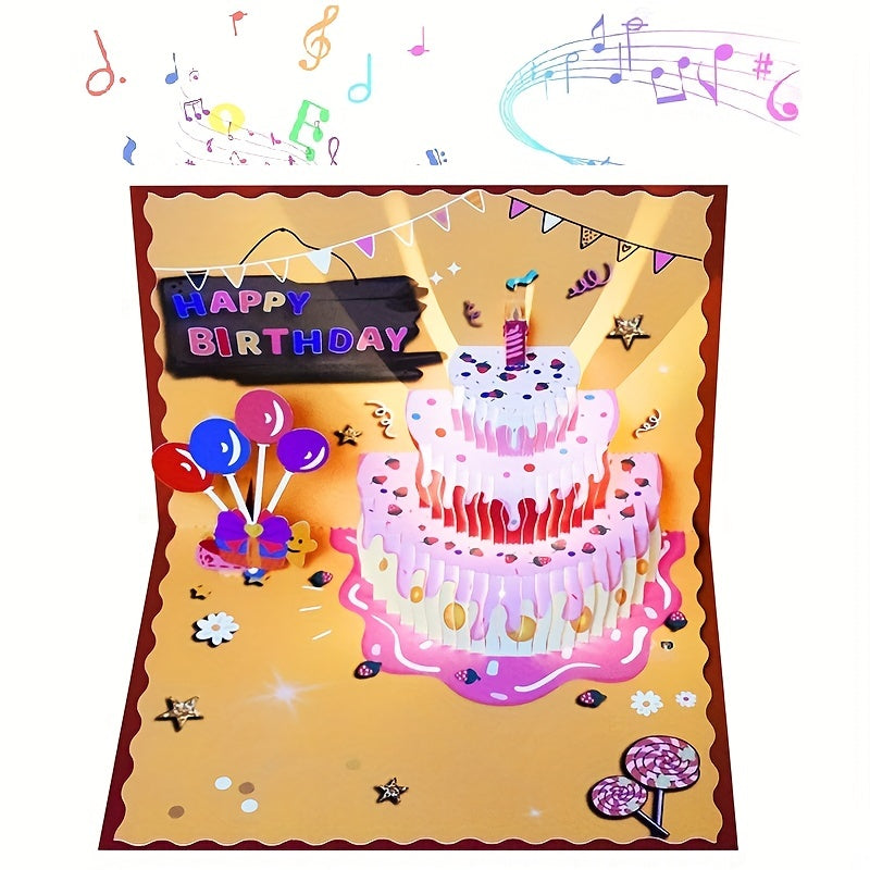 Musical Birthday Card 'Happy Birthday' Tune