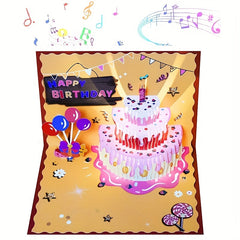 Musical Birthday Card 'Happy Birthday' Tune