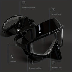 Professional Snorkel Diving Mask Snorkels Goggles Glasses