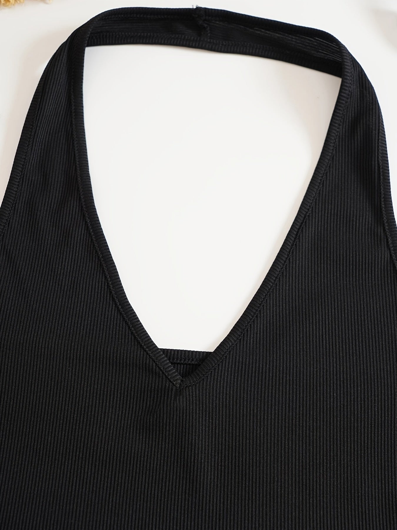Sexy Backless Halter Top Slim Sleeveless Summer Top