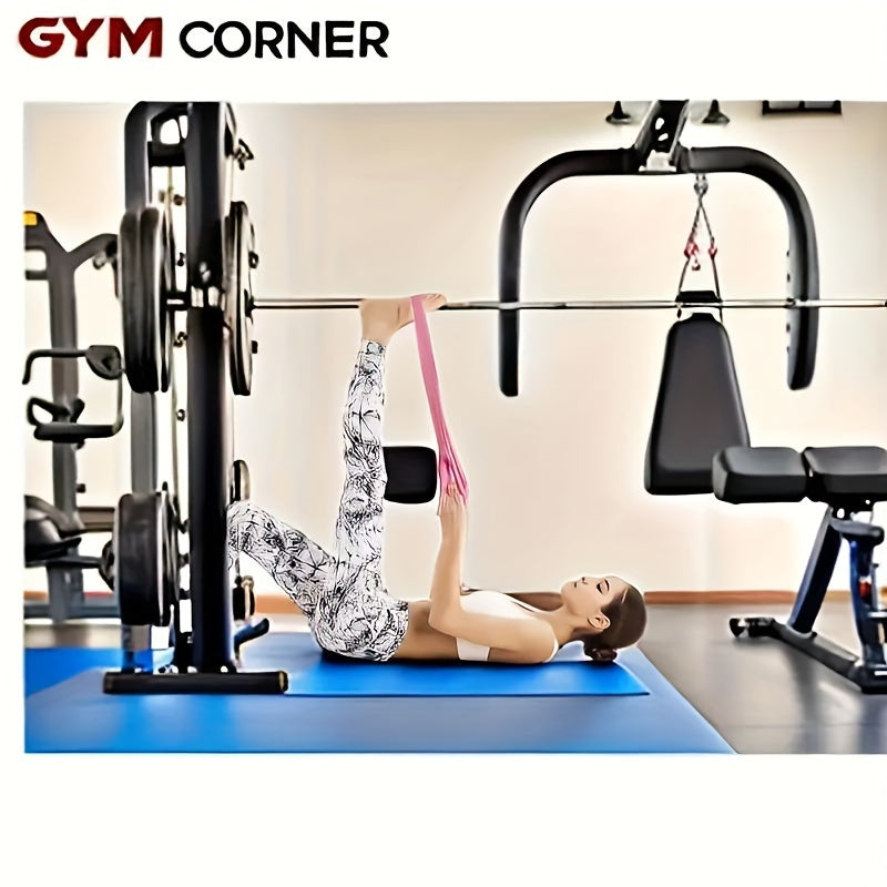 8 Shaped Fitness Resistance Rope Elastic TPE Stretching Band Yoga
