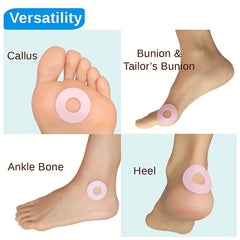 Oval Corn Cushion Pads Adhesive Corn Protectors For Corn Remove Relief