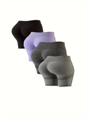 High Waist Fitness Shorts Butt Lifting Activewear