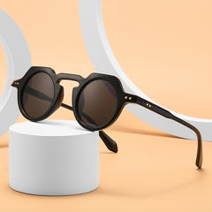 Vintage Round Frame Sunglasses