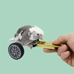 Balance Car Parrot Training Toy Funny Bird Toy for Playing