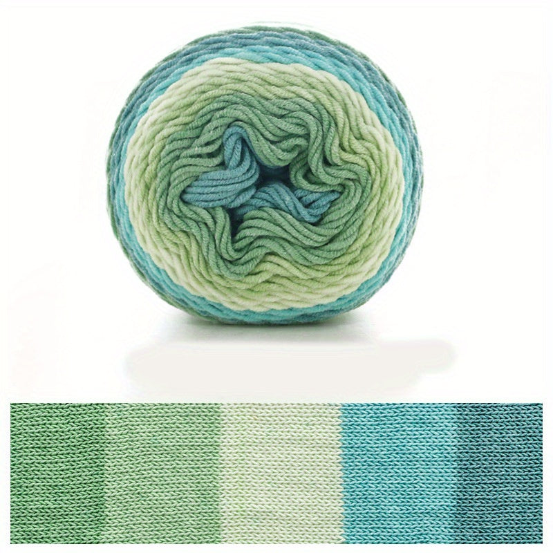 5 Strand Rainbow Yarn for Knitting & Crocheting DIY Projects
