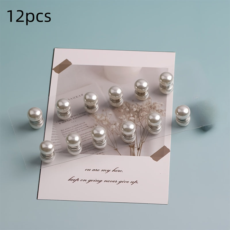 12pcs Dual Sided Magnetic Veil Weights Wedding Accessory