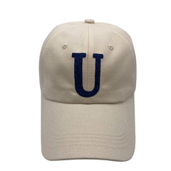 U Embroidery Baseball Caps Adjustable Outdoor Sports Hat Dad Hats