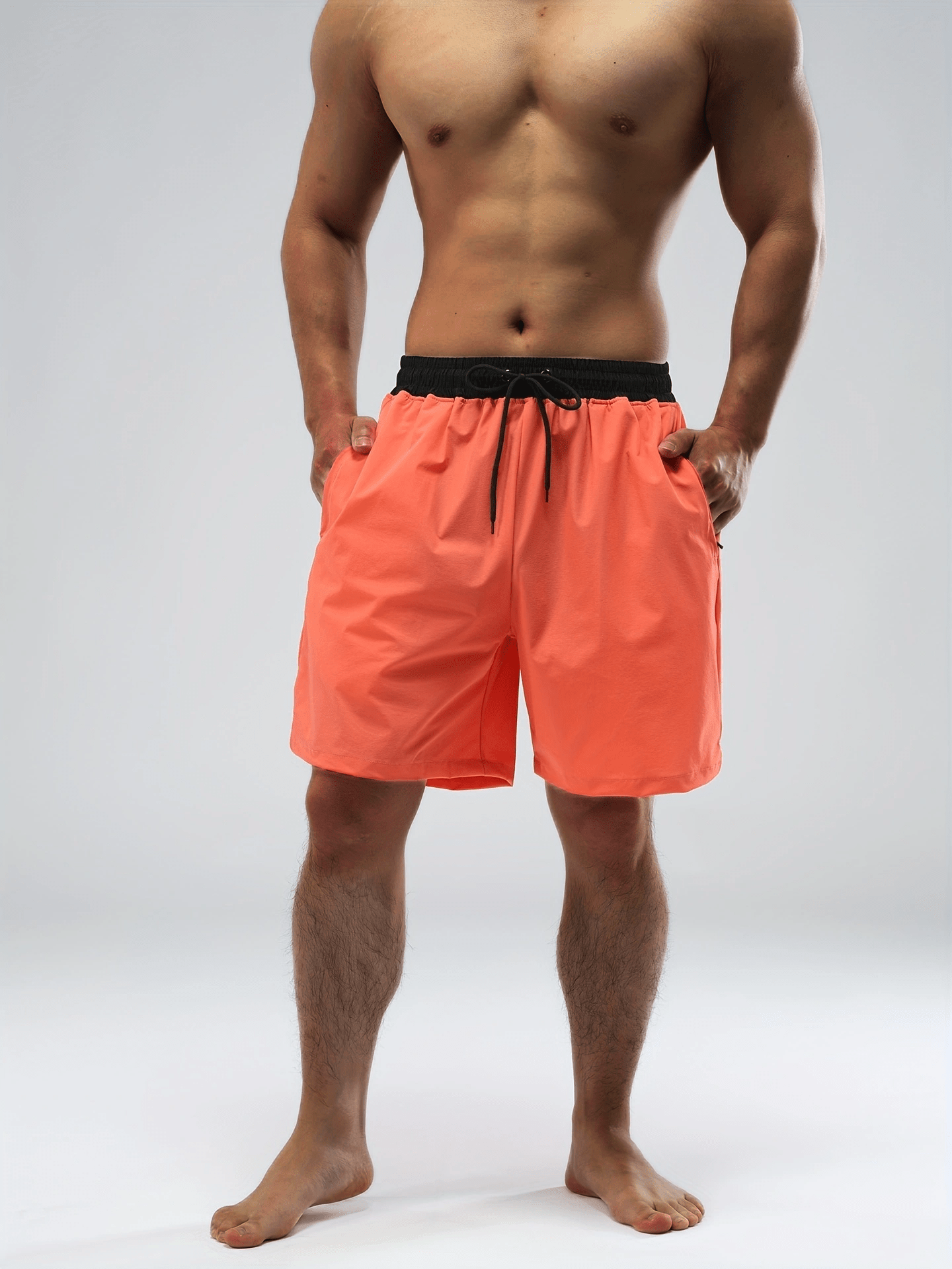 Men's Quick Dry Swim Trunks Beach Shorts With Pockets