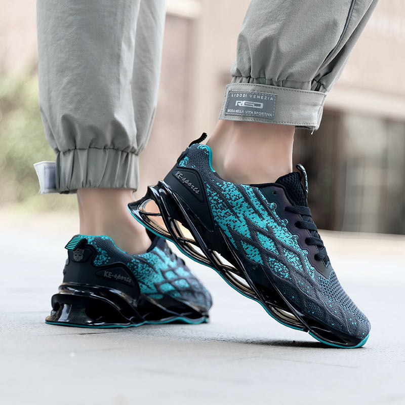 Men's Blade Running Shoes Shock Absorption Sneakers