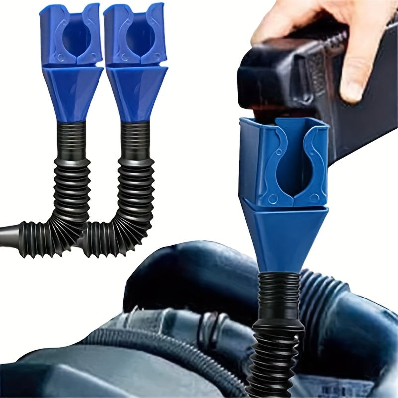 6PCS Flexible Draining Tool Snap Universal Plastic Clasp Convenient Funnels