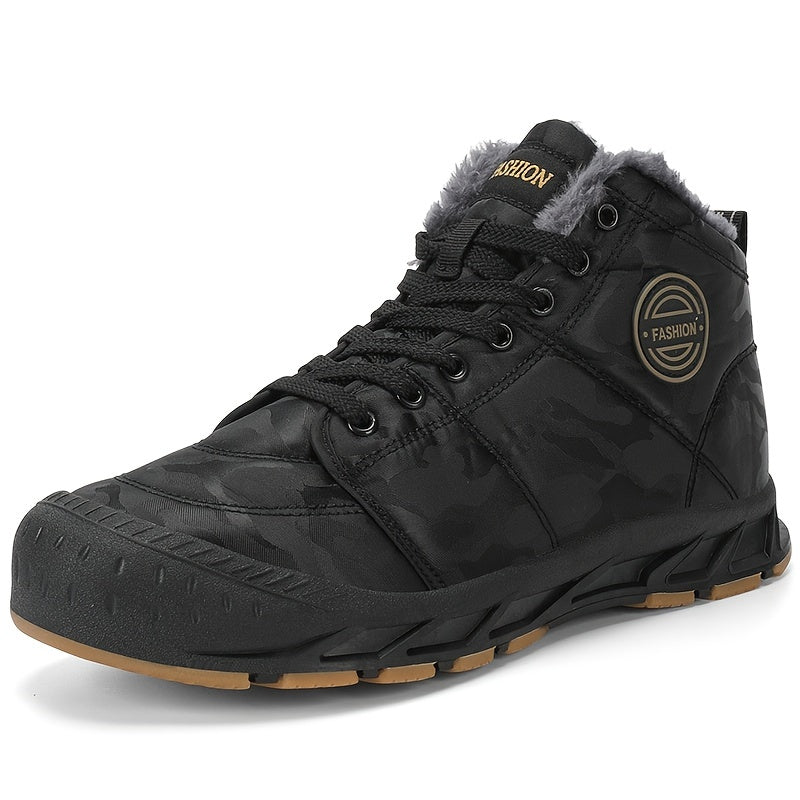 High Top Cotton Snow Boots for Hiking