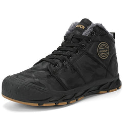 High Top Cotton Snow Boots for Hiking