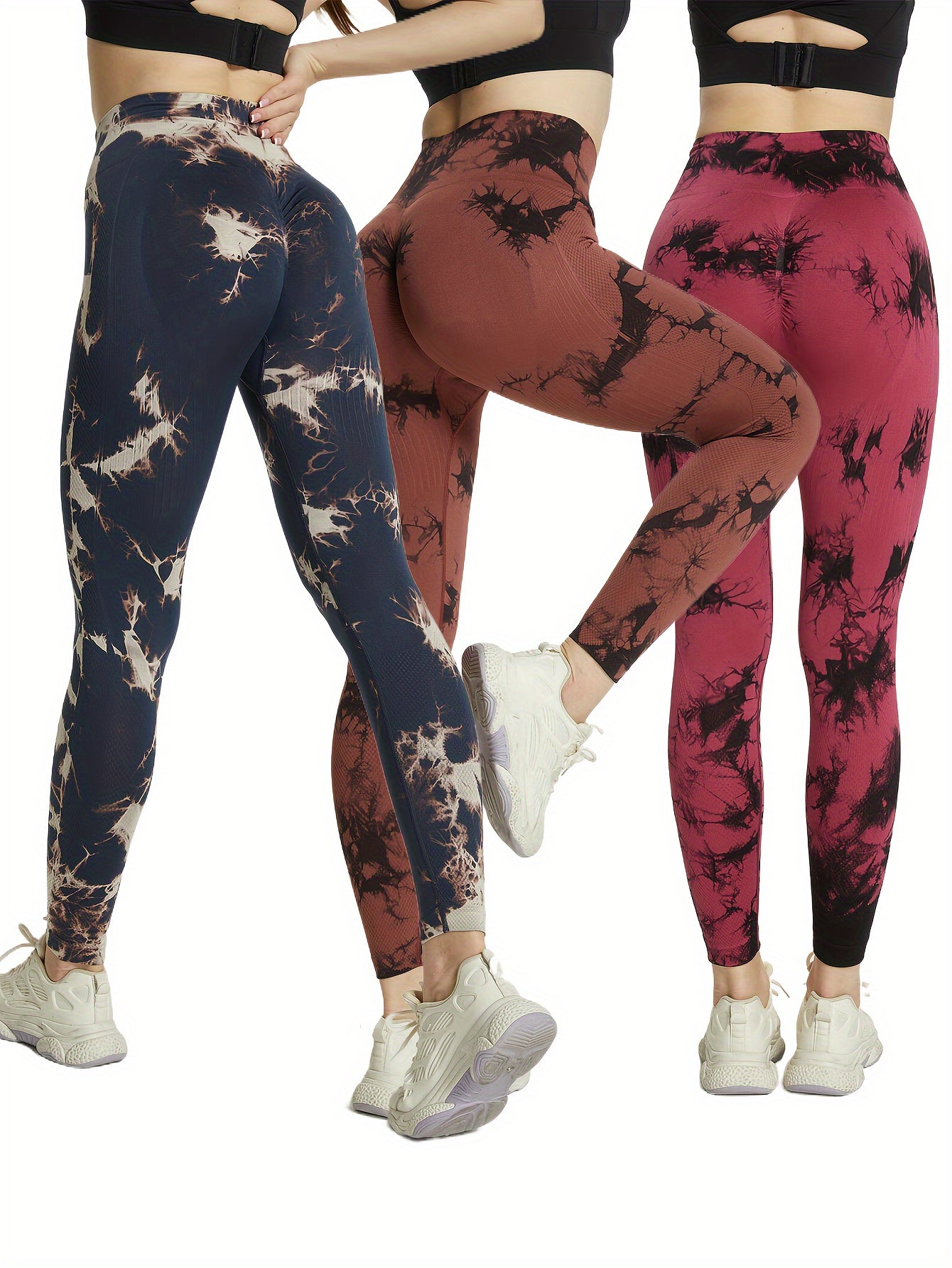 Tie Dye Yoga Pants High Stretch Leggings Women's Activewear
