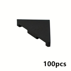 100pcs Triangle Light Board 2x2 Building Blocks Smooth Tiles