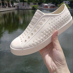 Women's Hollow Out Flat Sandals Slip On Clogs Casual Outdoor Shoes