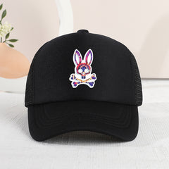 Kids Mesh Rabbit Baseball Cap Sunshade for Outdoor Activity