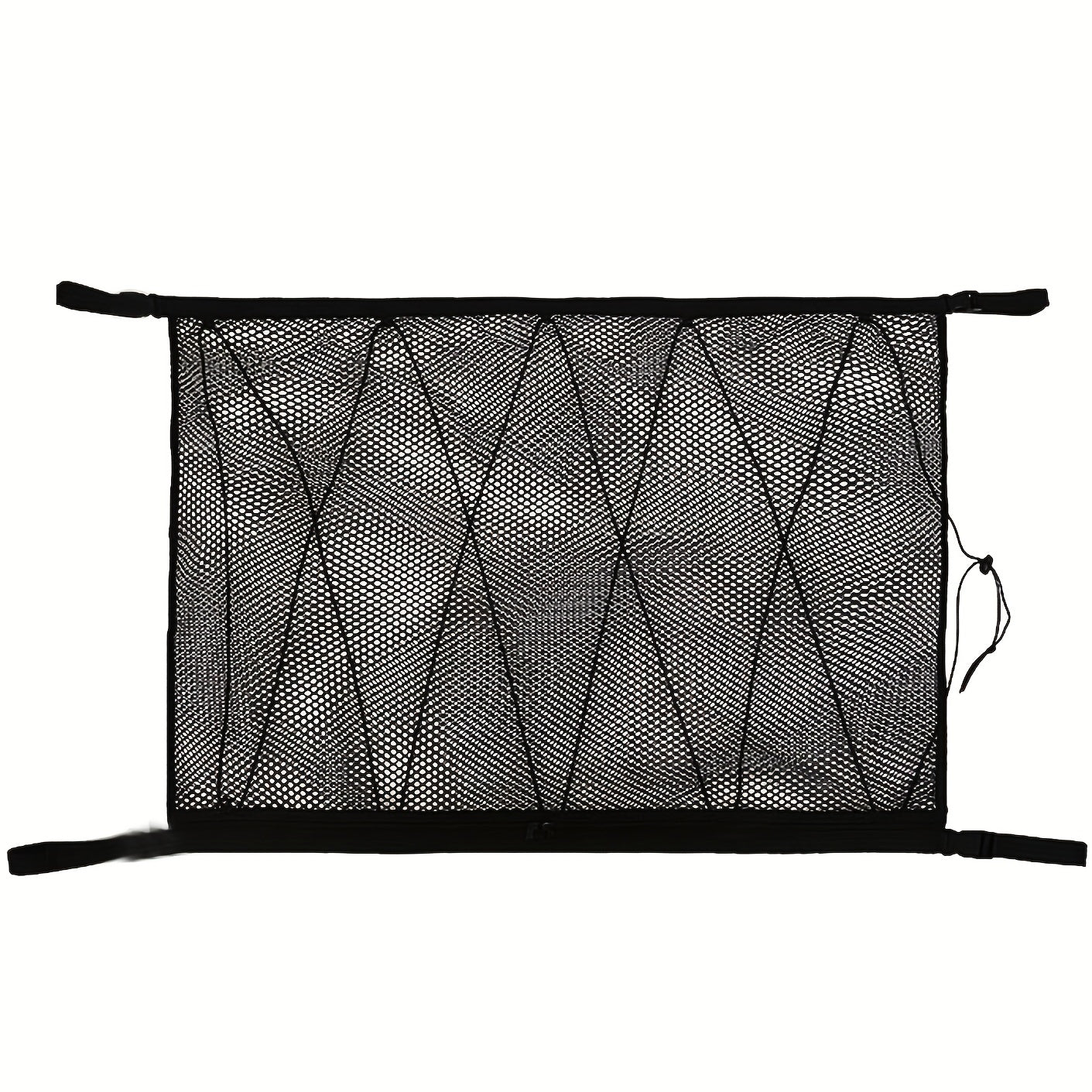Car Ceiling Cargo Mesh Bag Long Distance Camping SUV Storage Bag Tent Quilt