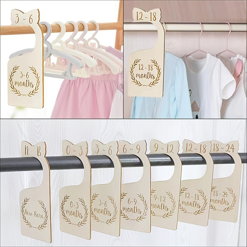 Baby Closet Divider 7pcs Pack Baby Clothes Organizer Wardrobe