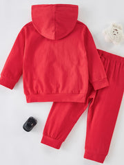 Toddler Boy Hoodie & Jogger Pants Set