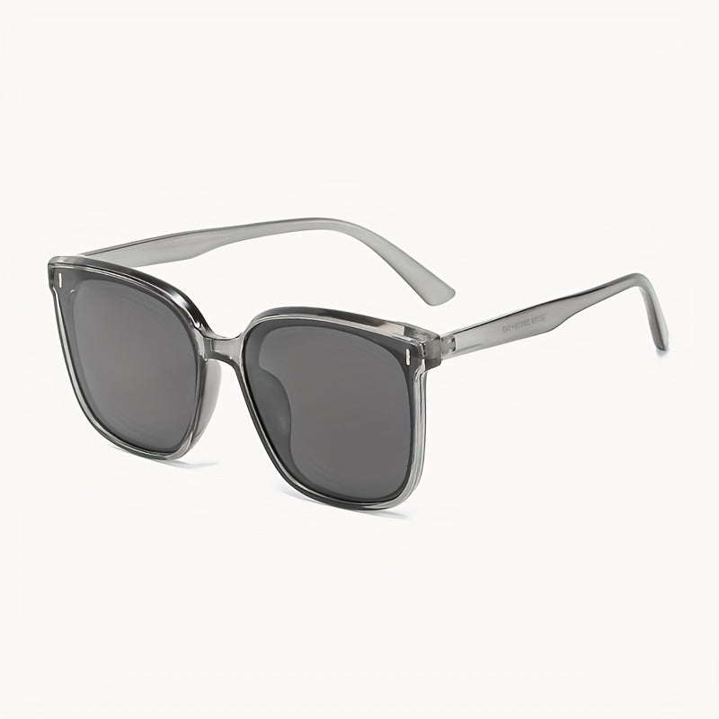 Square Sunglasses Men Women Casual Mirror Lens UV400