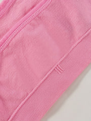 2pcs Girls Stretch Soft Bralette Underwear