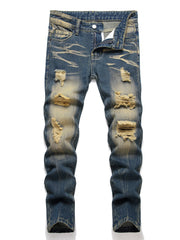 Boys Ripped Jeans Denim Pants for Spring/Autumn Kids Clothes