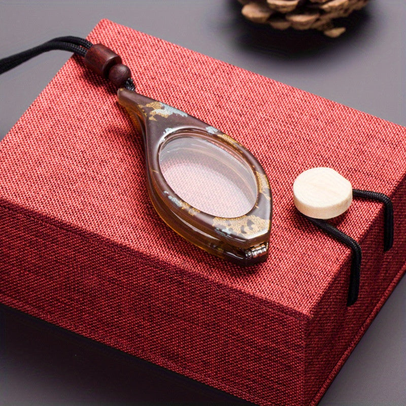 Portable Folding Glasses Necklace Readers Lightweight Presbyopic Glasses