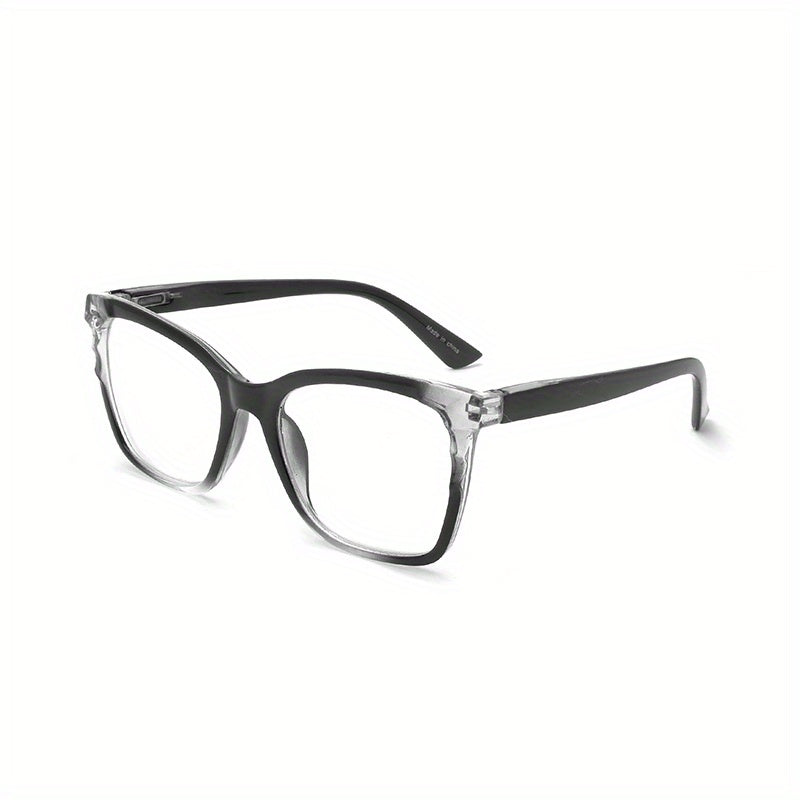 Oversized Square Men's Reading Glasses Anti Blu ray Computer Reader