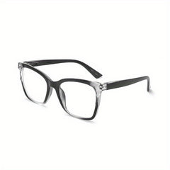 Oversized Square Men's Reading Glasses Anti Blu ray Computer Reader