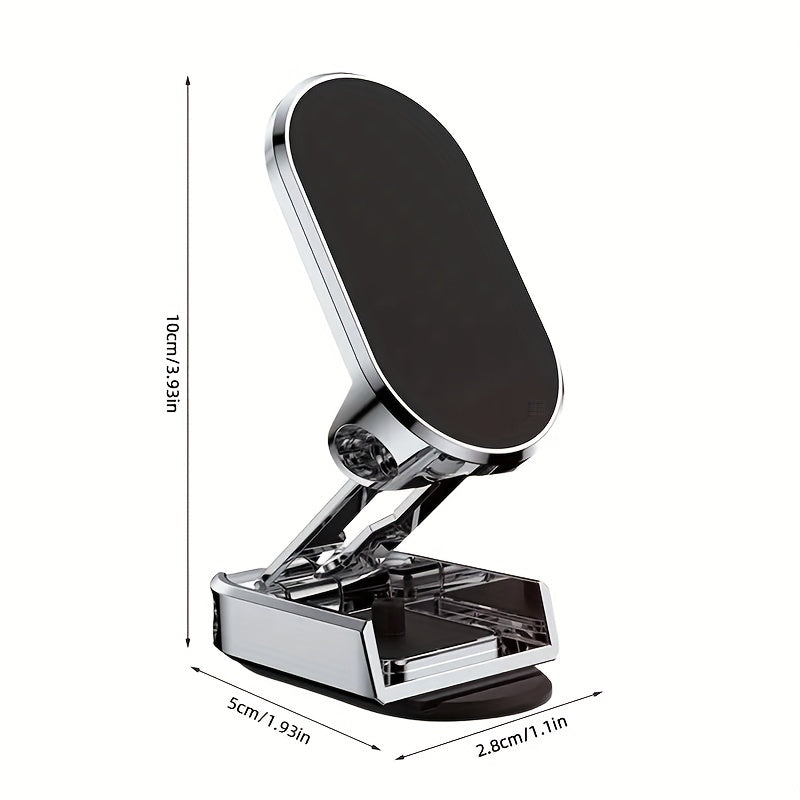Car Mobile Phone Bracket 360 Rotation Magnetic Suction Base