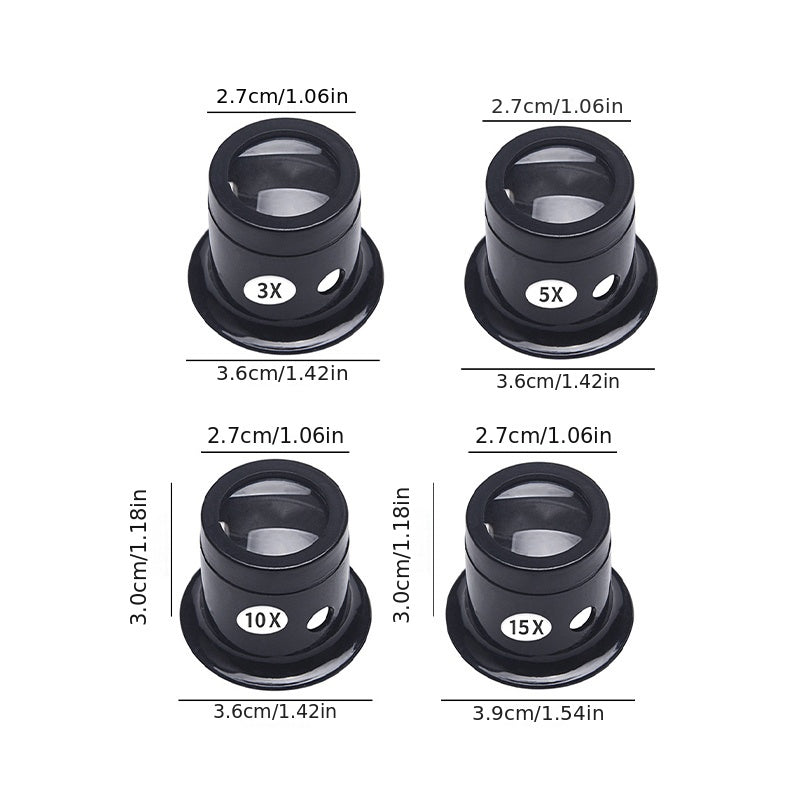Head Magnifier Watch Repair Magnifier 5x 10x 15x 20x Magnifier