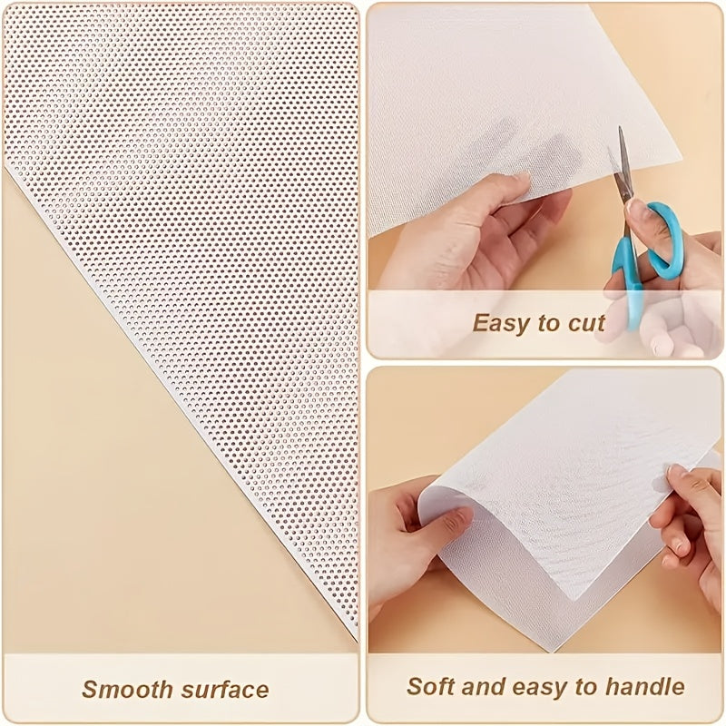 10pcs Furry Costume Eye Mesh 0.5mm Waterproof PVC Plastic Role Playing