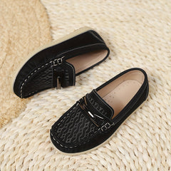 Boys Slip On Loafer Shoes Lightweight Comfortable Non Slip Flats