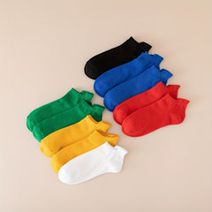 10 Pairs Lightweight Low Cut Ankle Socks Women's Stockings