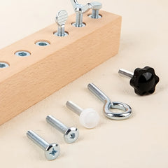 Screwdriver Board Set Lock and Key Toys Nuts and Bolts Children's Tool Toys