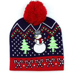 Knitted Christmas Hat Winter Warm Beanie Gift