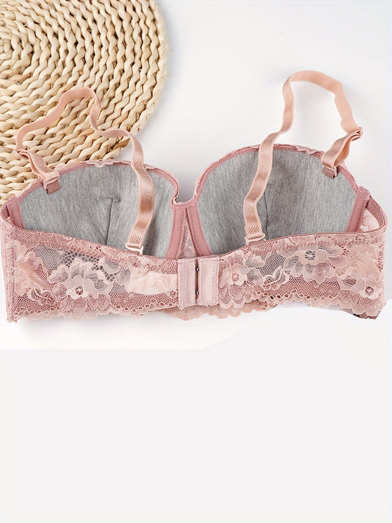 Lace Push Up Bra Romantic Everyday Wear