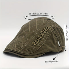 Men's Spring And Autumn Casual Cotton Mesh Beret Sunscreen Cap