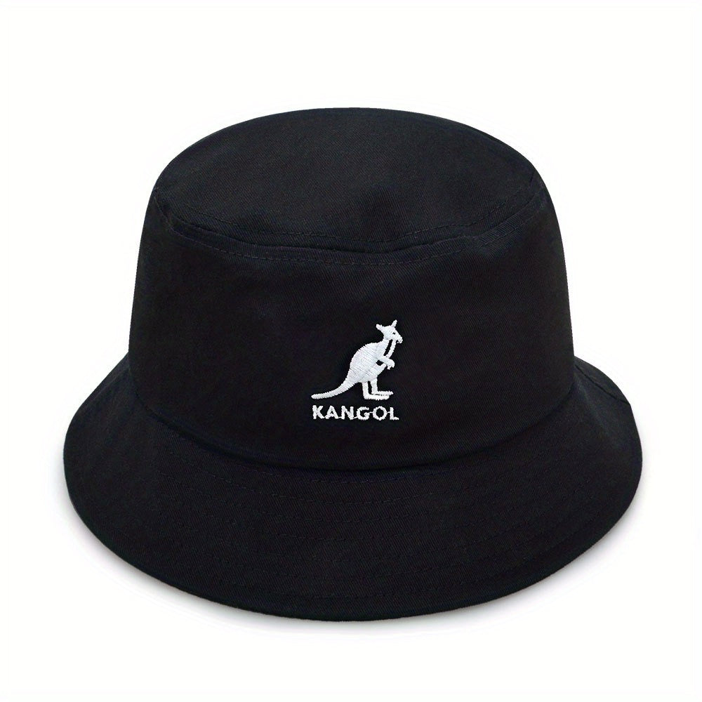 Animal Embroidery Couple Bucket Hat Lightweight Fisherman Cap